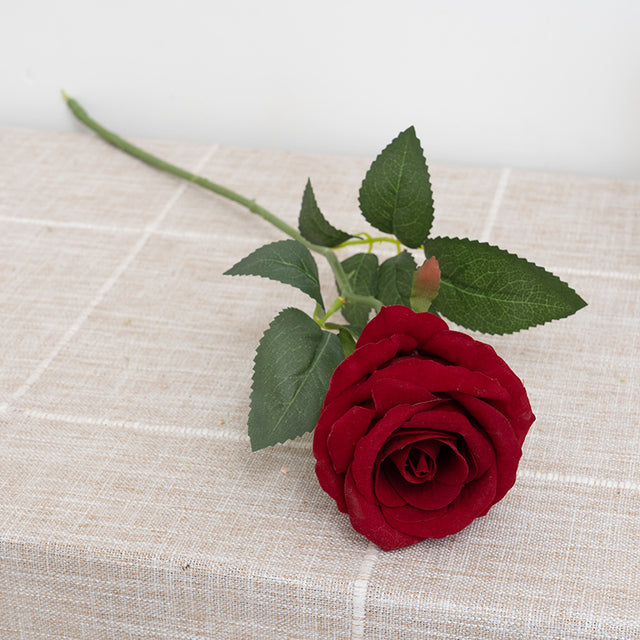 Rose Silk Flowers Moderne Vases