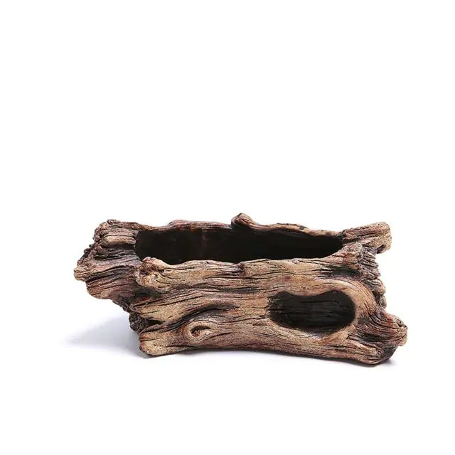 Tree-Shaped Resin Succulent Planter Moderne Vases