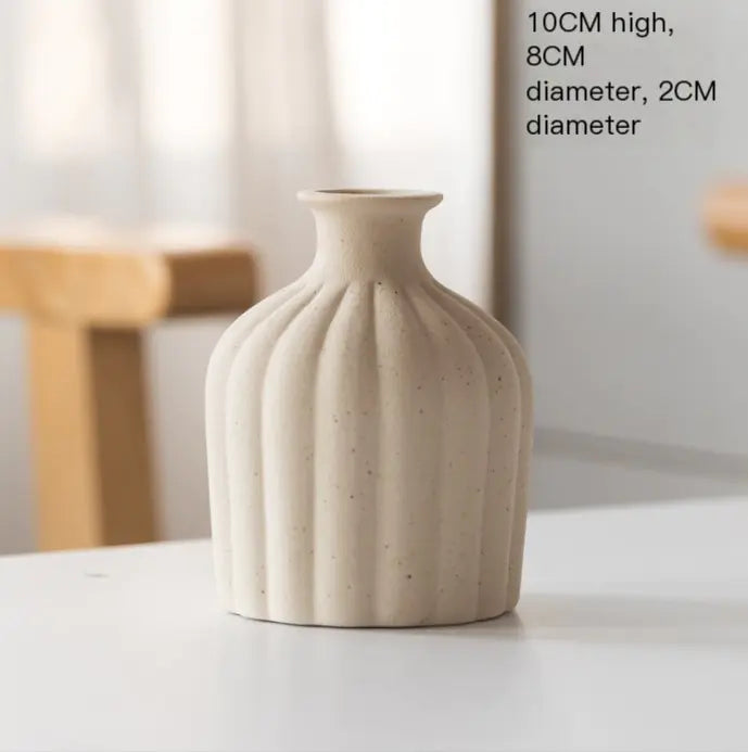 Nordic Style Ceramic Vase Moderne Vases