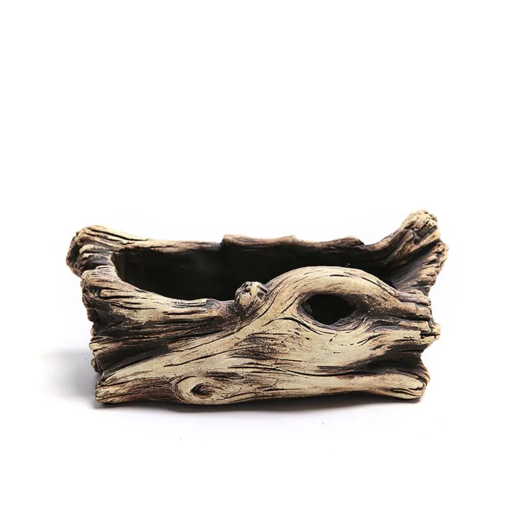 Tree-Shaped Resin Succulent Planter Moderne Vases