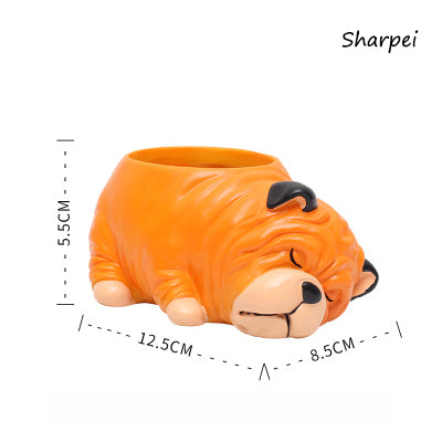 Cute Dog Plant Pots Moderne Vases