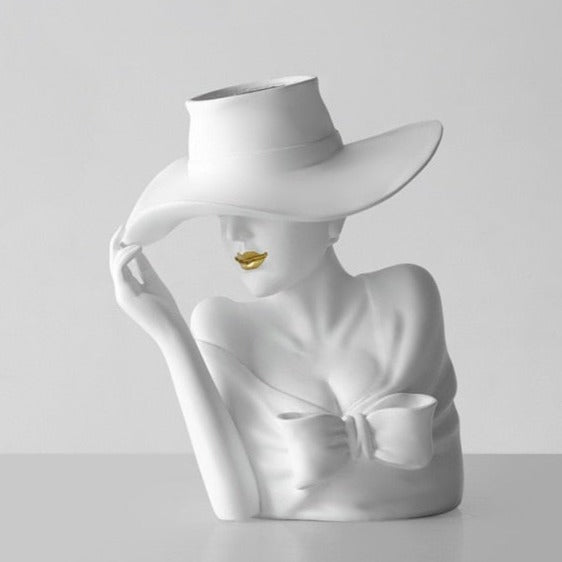 Artist Head Creative Vase Moderne Vases