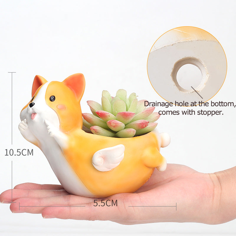 Fun Animals Plant Pots Moderne Vases