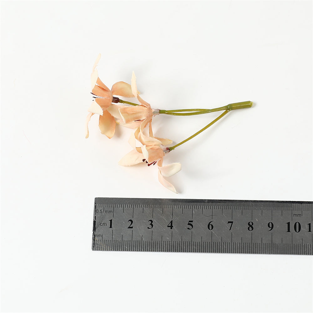 Silk Magnolia Orchids Bouquets Moderne Vases