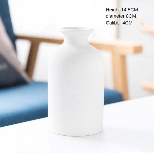 Simple Retro Frosted Vases Moderne Vases