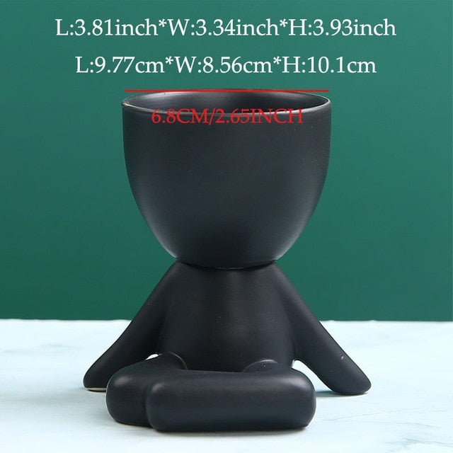 Little Figures Vases Moderne Vases