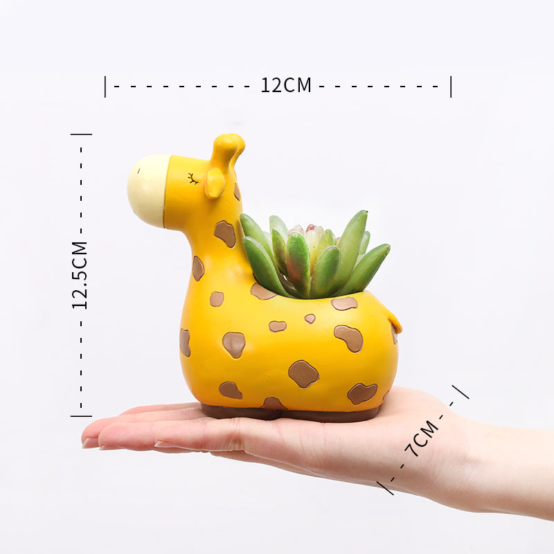 Cute Zoo Animal Plant Pots Moderne Vases