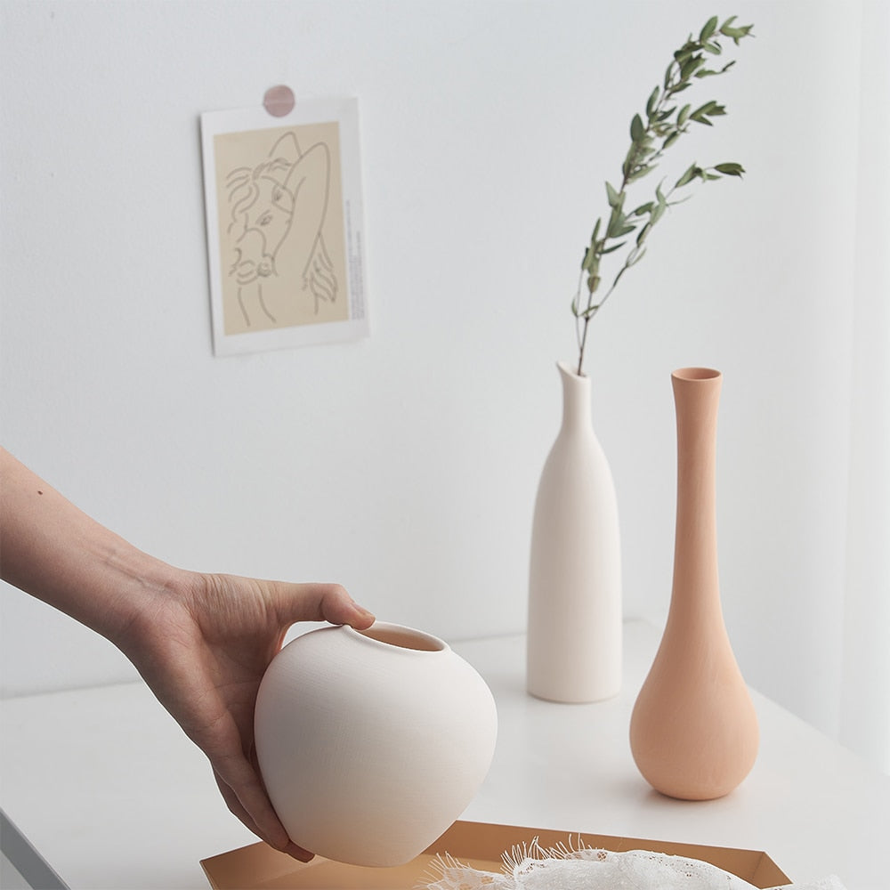 Nordic Ceramic Vases Moderne Vases