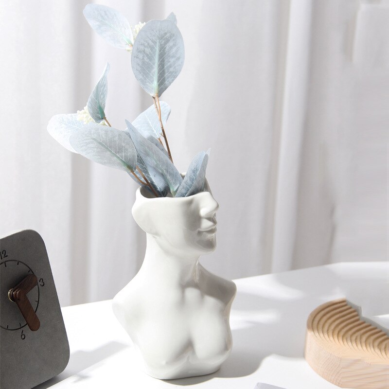 Body Shape Flower Vase Moderne Vases