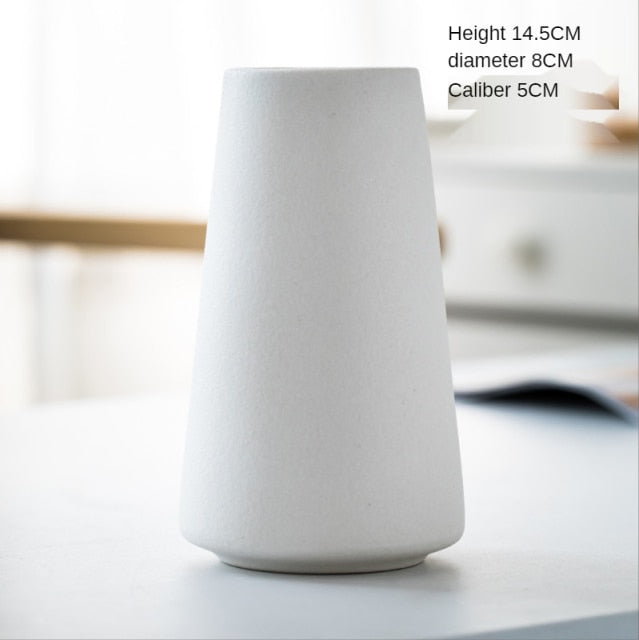 Simple Retro Frosted Vases Moderne Vases