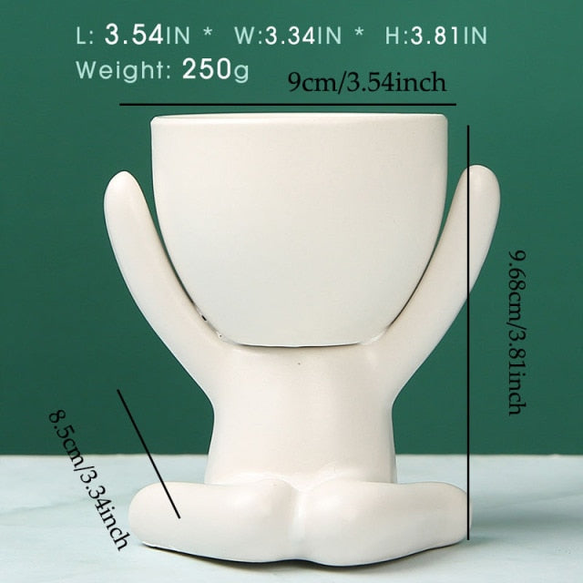 Little Figures Vases Moderne Vases