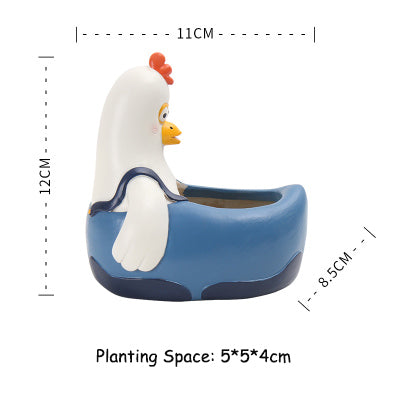 Cute Zoo Animal Plant Pots Moderne Vases