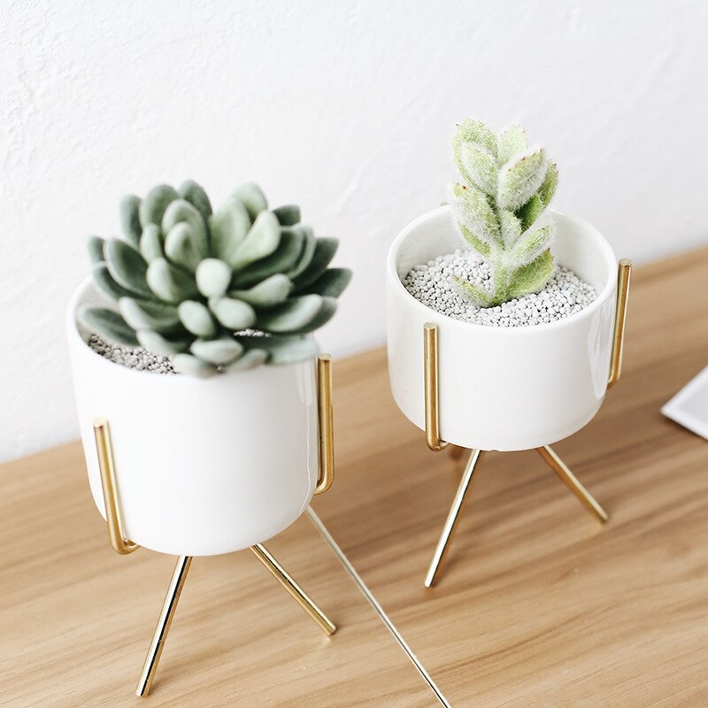 Ceramic Iron Art Vases Moderne Vases