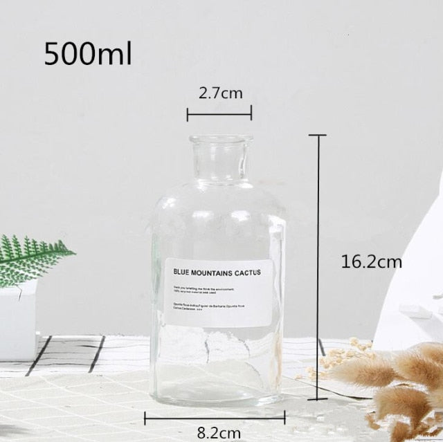 Apothecary Glass Vase Moderne Vases