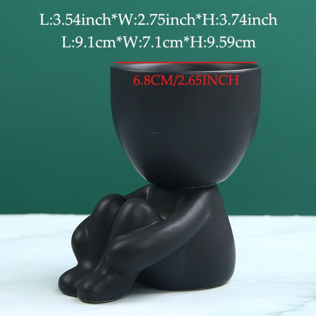Little Figures Vases Moderne Vases