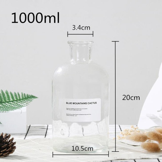 Apothecary Glass Vase Moderne Vases