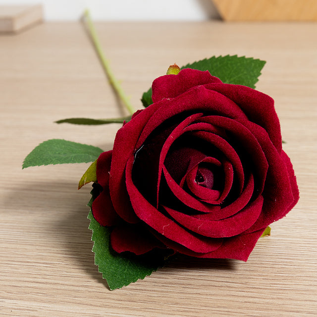 Rose Silk Flowers Moderne Vases