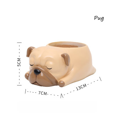 Cute Dog Plant Pots Moderne Vases