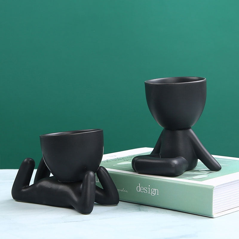 Little Figures Vases Moderne Vases