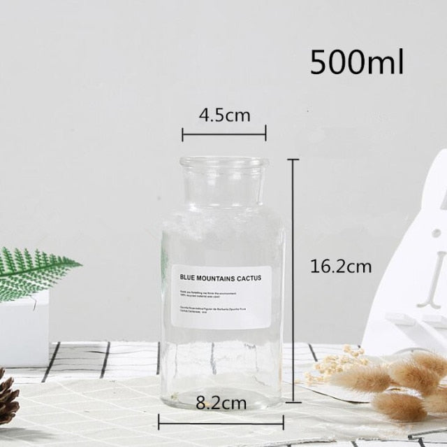 Apothecary Glass Vase Moderne Vases