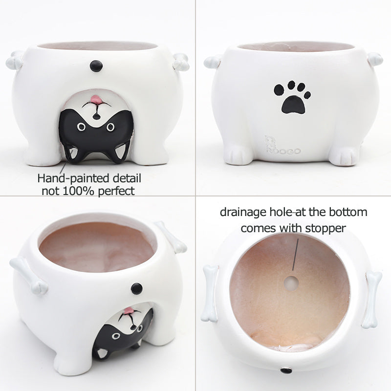 Upside Down Cartoon Animal Plant Pots Moderne Vases