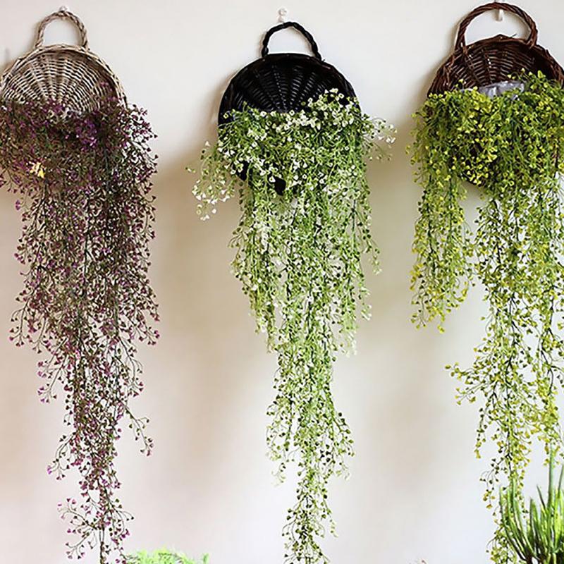 Hanging Wicker Baskets Moderne Vases