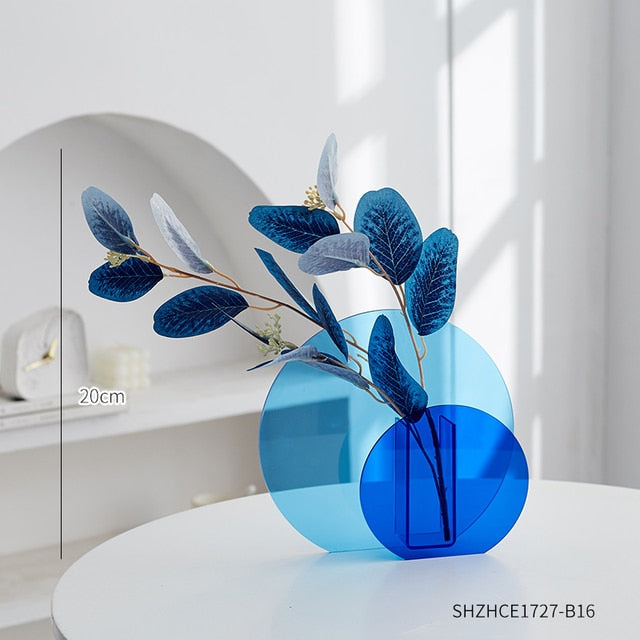 Minimalist Acrylic Vase Moderne Vases