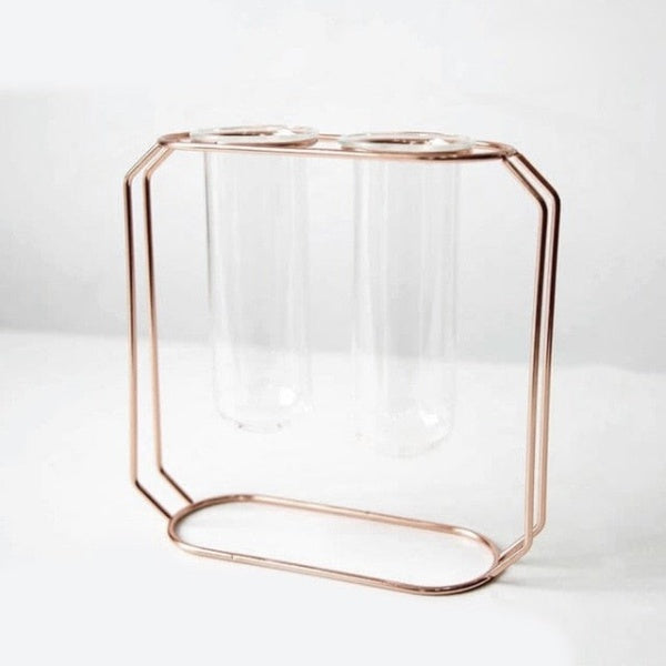 Creative Glass and Iron Vases Moderne Vases