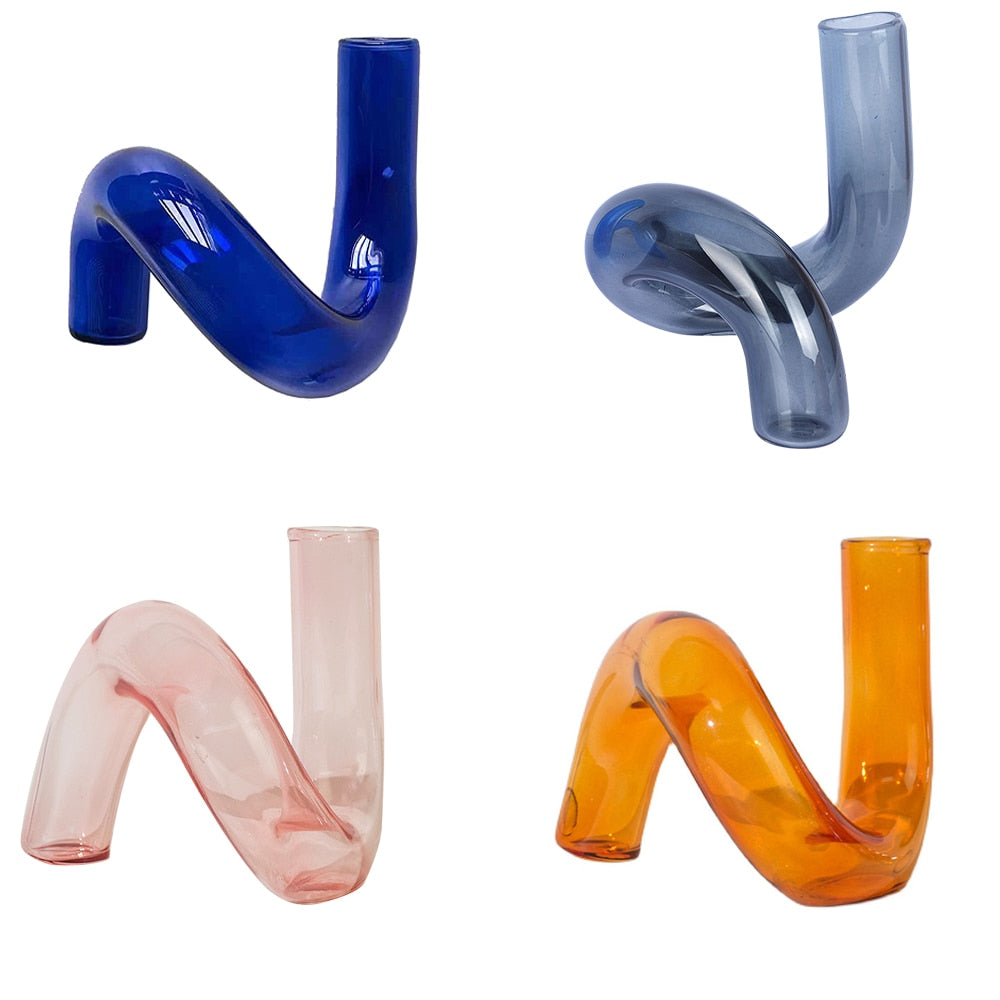 Glass Decoration Flower Vases Moderne Vases