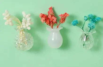 Plant Ceramic Vase Fridge Magnets Moderne Vases