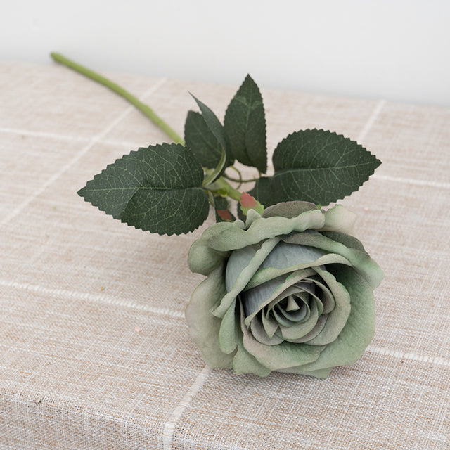 Rose Silk Flowers Moderne Vases