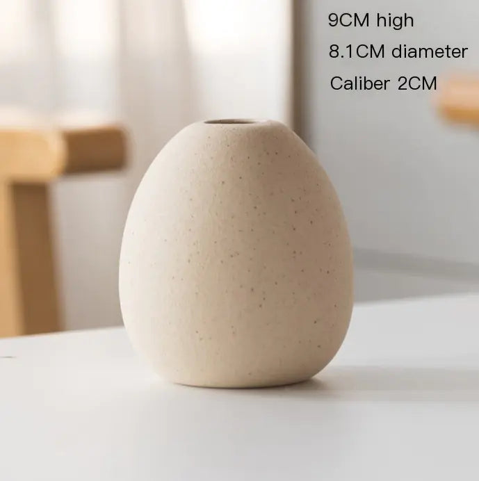 Nordic Style Ceramic Vase Moderne Vases