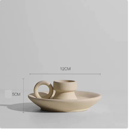 Nordic Light Luxury Ins Small Ceramic Vase Moderne Vases