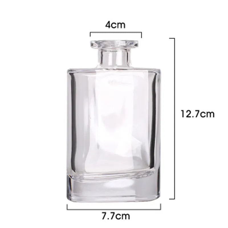 Transparent Glass Vase Moderne Vases