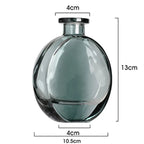 Transparent Glass Vase Moderne Vases
