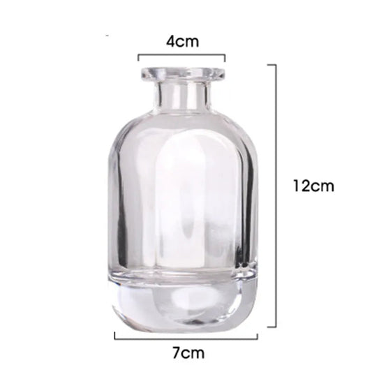 Transparent Glass Vase Moderne Vases