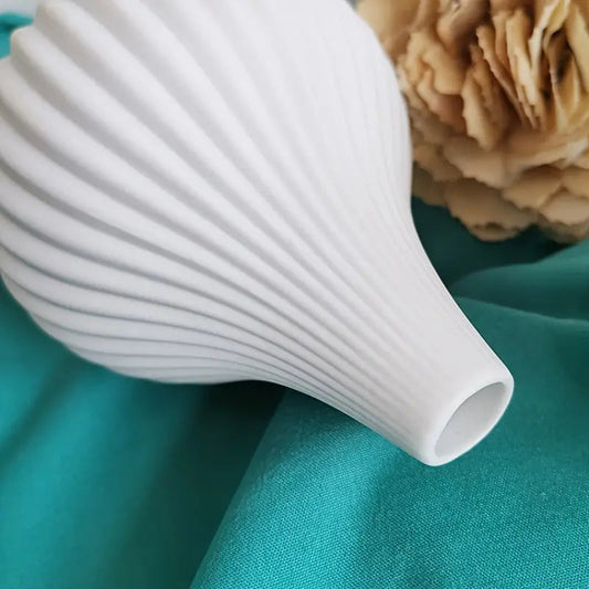 Modern White Ceramic Flower Vase Moderne Vases