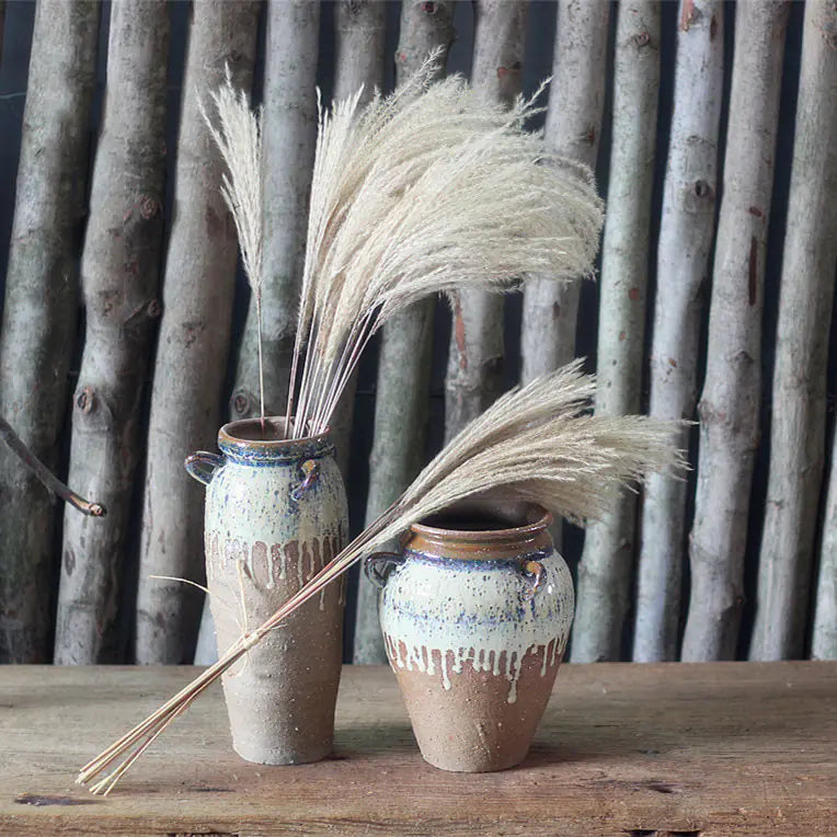 Dried Reed Bouquet Moderne Vases