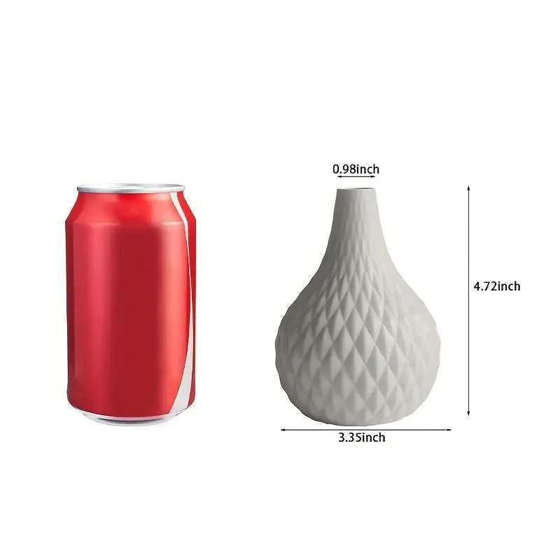 Modern White Ceramic Flower Vase Moderne Vases