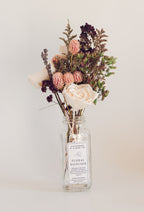 Dried Flower Reed Diffuser | Floral Home Fragrance with Caspia 8oz Nustad Family Ranch