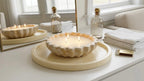 Fluted Candle Bowl Believe Candle
