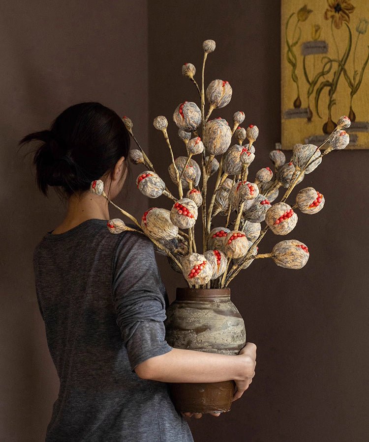 Rustic Dried Pot Stem 41" Tall RusticReach