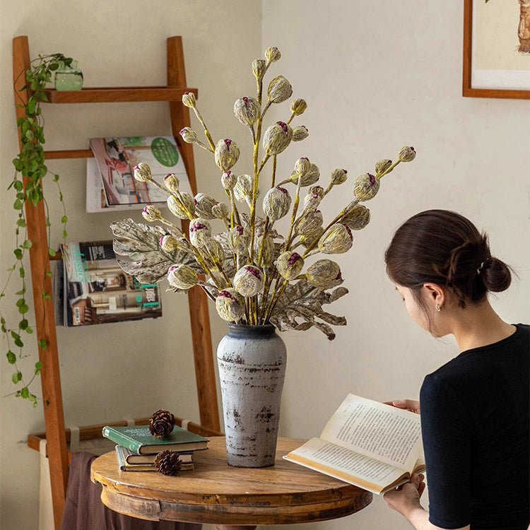 Rustic Dried Pot Stem 41" Tall RusticReach