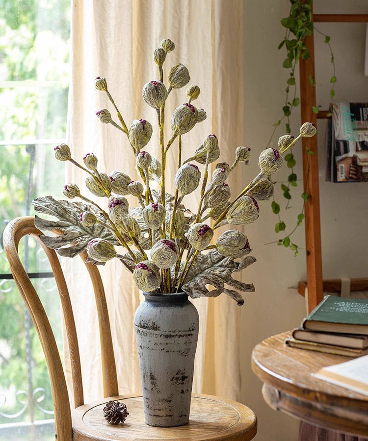 Rustic Dried Pot Stem 41" Tall RusticReach