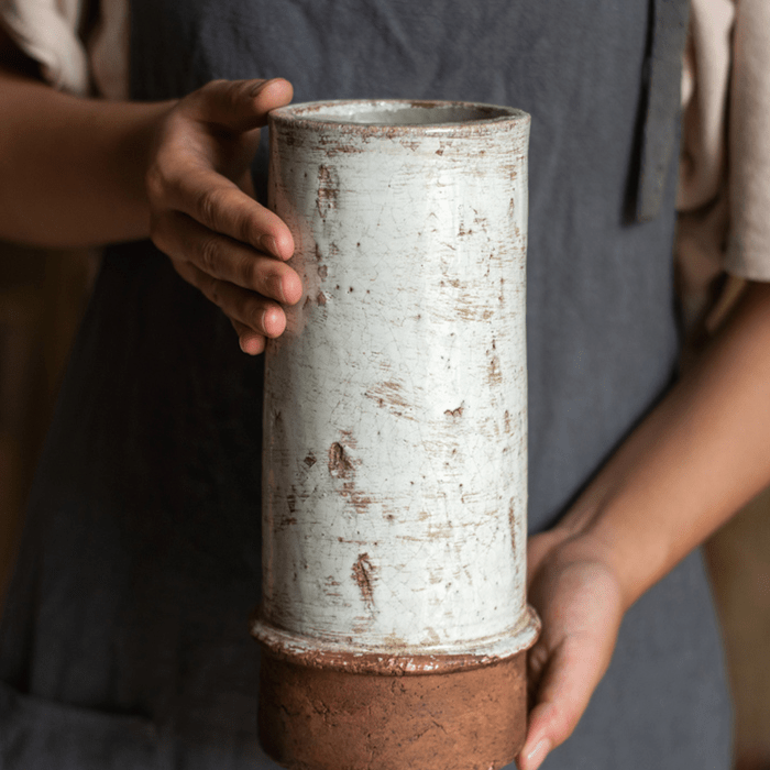 Restoration Ceramic Planter Vase RusticReach