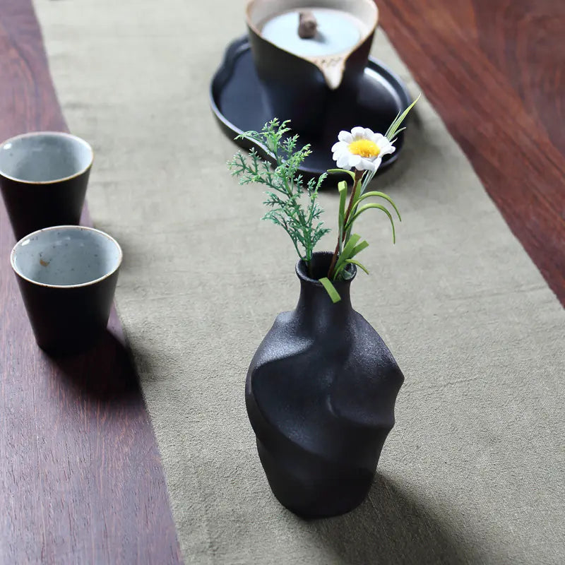 Vintage Japanese Mini Ceramic Vase Moderne Vases