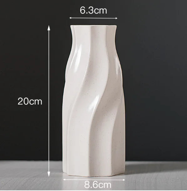 Siracusa Handcrafted Ceramic Vase Moderne Vases
