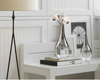 Modern Minimalist Glass Flower Vase Moderne Vases