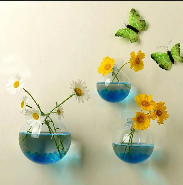 Hanging Glass Bowl Vase — Free, Just Pay Shipping Moderne Vases