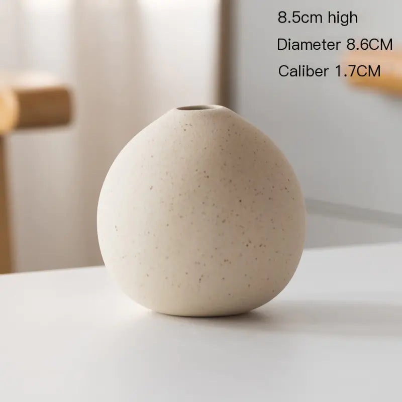 Nordic Style Ceramic Vase Moderne Vases